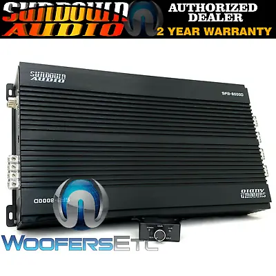 Sundown Audio Sfb-8000d Monoblock 8100w Rms Subwoofers Class D Car Amplifier New • $699.99