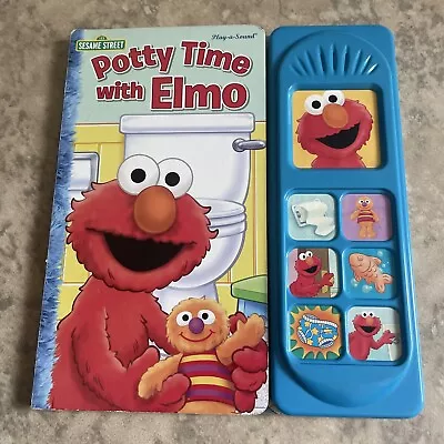 Sesame Street: Potty Time With Elmo; 1 2 - 1450813534 International Board Book • $2.99