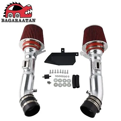 Cold Air Intake System Red Filter For Infiniti G37 3.7L 08-13 Nissan 370Z 09-20 • $90.59