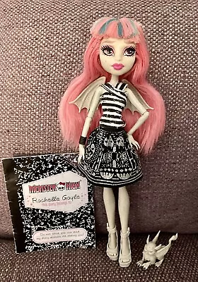 £32 • Buy *Monster High Doll Rochelle Goyle First Wave Original Ghouls With Pet And Diary
