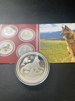 $69.01 • Buy 2018-1 Oz Perth Mint “Year Of The Dog “ Silver PROOF Coin- COA- NO Box