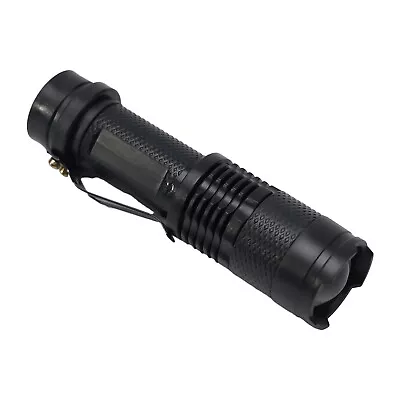 Small Mini LED AA Battery Tacticals Pocket Shrink Non-Slip Flashlight 1000Lumens • $7.35
