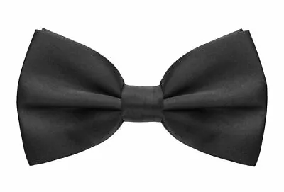 New Bowtie Mens Adjustable Formal Wedding Party Necktie Bow Tie Black Tuxedo  • $6.98