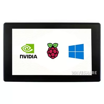 7inch HDMI LCD (H) (with Case) 1024x600 IPS Capacitive Touch Screen Audio Output • $57.94