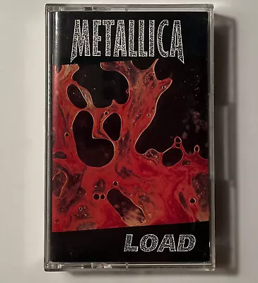 NEAR MINT Vtg 1996 METALLICA Cassette LOAD Tape TESTED Album Lp 80s 90s Metal OG • $29.99