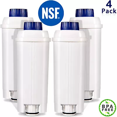 $39.49 • Buy 4X Water Softener Filter For Delonghi ESAM6900 6700 6620 Primadonna Exclusive