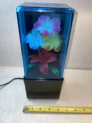 Vintage Fiber Optic Multi Color Changing Flower • $35