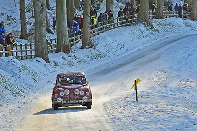 Jim Valentine Saab 96 Sport Roger Albert Clark  2010 High Quality 12 X 8 Print • £5.99