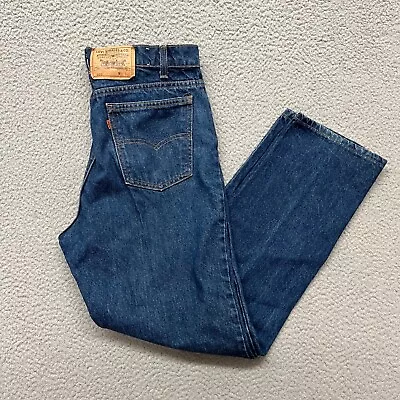 Vintage Levis 509 Orange Tab Jeans Mens 36 Made In USA Mens 36(34) X 31 • $29.88