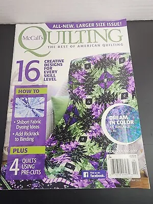 McCALL'S Quilting : The Best Of American Quilting Magazine  March/April 2017  • $3.39