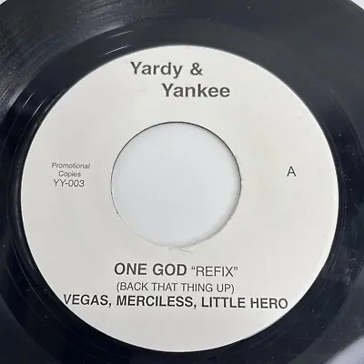 RARE! Vegas Merciless Little Hero ONE GOD (Vinyl Record45rpm7 2003) PROMO • $29.99