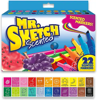 Mr. Sketch Chiseled Tip Marker 2054594 22 Assorted Scented MarkersÂ  • $16.65