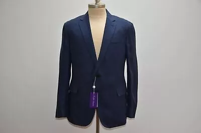 Ralph Lauren Purple Label Nigel Made In Italy 100% Linen Blazer Jacket • $379.99