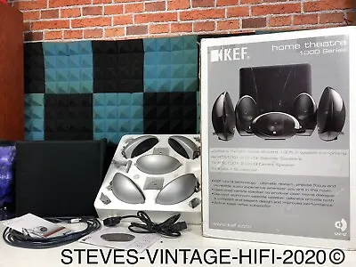 KEF KHT1005.2 5.1 Home Cinema System 5 X Speakers & Kube 1 Subwoofer MINT BOXED! • £272.99