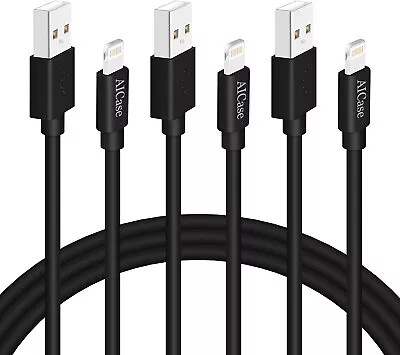 10ft/6ft Fast Charger Cable Data Cord For IPhone 14 13 12 11 Pro Max X 8 7  IPad • $8.69