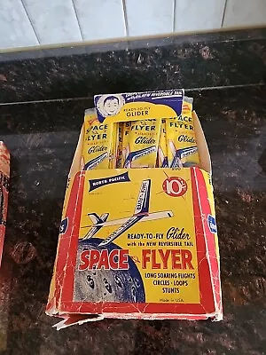 1960's North Pacific Space-flyer Wooden Plane Glider New • $10