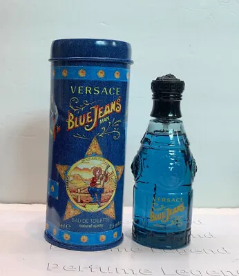 Versace Blue Jeans Man 75ml/2.5 Fl.oz Eau De Toilette Spray New In Box Sku1074 • $35