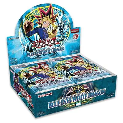 Legend Of Blue Eyes White Dragon | Booster Box | LOB-EN | 25th Reprint | YuGiOh! • £83.95