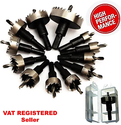 HSS Hole Saw Drill Bit Cutter Hole Saw Tooth Steel Metal Wood Cutter 12mm-100mm • £5.25