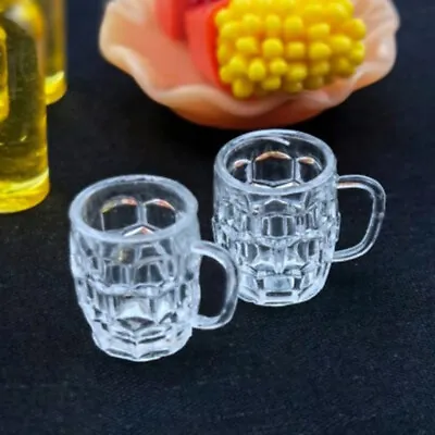 1/12 Dollhouse Miniature Beer Mug Mini Drinks Toy For Ob11 Decoration ..x • $1.04