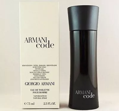 Armani Code Cologne By Giorgio Armani TST 2.5 Oz Eau De Toilette For Men 75ml • $49.99