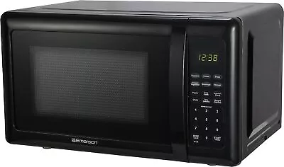 Emerson 0.7 CU. FT. 700 Watt Touch Control Black Microwave Oven MW7302B • $106.96