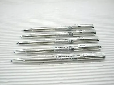 (With Tracking No)5 X Sliver ZEBRA T3 0.7mm Ball Point Pen Mini Pen 10CM(Japan) • $13.49
