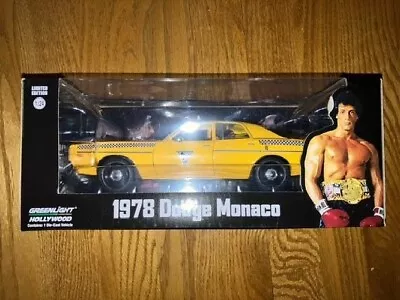 Greenlight Hollywood Rocky Iii ( Green Machine ) 1978 Dodge Monaco 1/24 Scale • $25.95