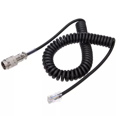 8Pin To RJ-45 Modular Mic Microphone PU Cable Adapter For Yaesu MD-200 MD-100 • $13.27