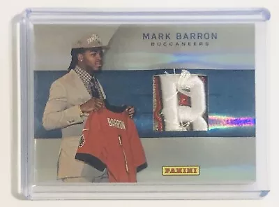Mark Barron 2012 Panini National Convention Draft Materials Jersey RC Buccaneers • $19.99