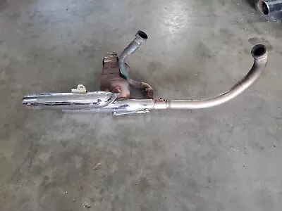 1989 89 88-98 Yamaha Virago XV750 Full Exhaust Headers Mufflers System  • $274.99