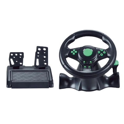 Real Driving Simulator Racing Wheel Car Racing Game Steering Wheel With • £71.29