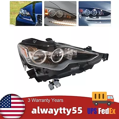 Right Passenger Side LED Headlight Lamp For 2014 2015 2016 Lexus IS250 IS350 RH • $266