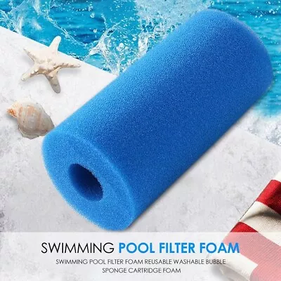 Reusable & Washable Swimming-Pool Filter Foam Sponge Cartridge For Intex Type-B • $20.82