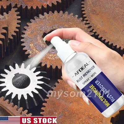 $8.45 • Buy Car Rust Remover Inhibitor Maintenance Derusting Spray Cleaning Metal Cleaner US