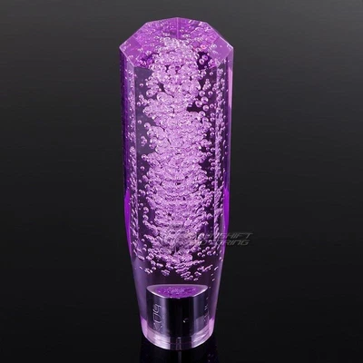 $19.99 • Buy JDM Universal Octagon Crystal VIP Style Manual Shifter Shift Knob 150mm PURPLE