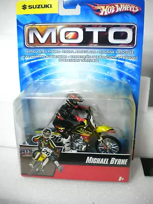 New 2007 Hot Wheels Moto X Michael Byrne Suzuki Motocross #26 • $100