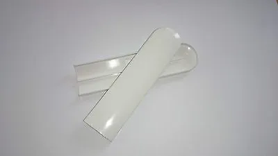 £1.79 • Buy 2 X Window Board End Cap Bullnose 100mm Long White Fit 23mm Laminated Boards