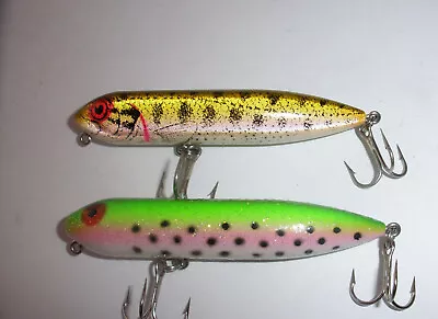 Lot Of 2 Vintage Heddon Zara Puppy Lures 3 Inch New Old Stock • $5.99
