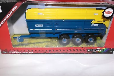 £31.99 • Buy Britians 1:32 Kane Tri Axle Halfpipe Silage Trailer