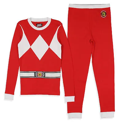 $26.95 • Buy Power Rangers Boys' Red Ranger Classic Character Costume Sleep Pajama Set