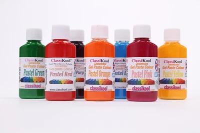 £7.99 • Buy Classikool 30ml Pots Of Pastel Food Colouring Gel Paste Icing Sugarpaste Dye
