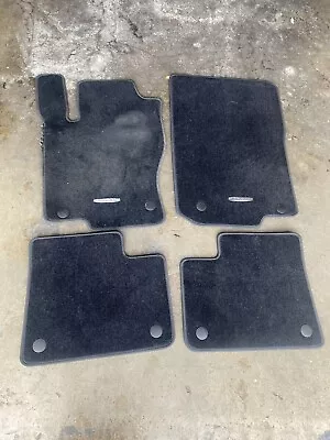 Mercedes Benz ML W166 GL X166 2012-Up 4 Pcs Black Carpeted Floor Mats GENUINE OE • $79.99