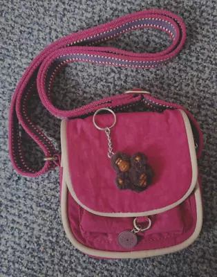Kipling Bag - Shoulder / Crossbody Bag + Small Kipling Monkey • £10