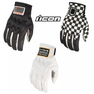 2024 Icon Airform Slabtown Street Motorcycle Riding Gloves - Pick Size & Color • $50