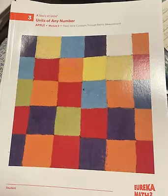 Eureka Math Squared Grade 3 Module 2 APPLY NEW WORKBOOK • $11