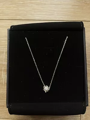 Sarah & Sebastian Coralline Diamond Necklace 10K Yellow Gold 16 Inch • $1400