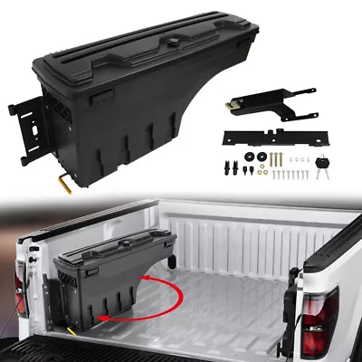 Truck Bed Storage Tool Box Swing Case Left Driver Side For 2015-2022 Ford F150 • $83.87