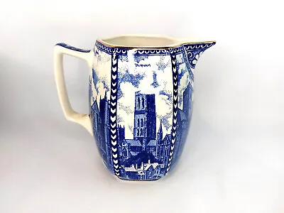 Ringtons Ltd. Tea Merchants Wade Blue & White Cathedral Milk Water Jug Pitcher • £4.99