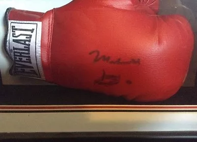 MUHAMMAD ALI SIGNED BOXING GLOVE Framed NUMBERED 214/1000 Stacks Of Plaques Coa • $7199.20